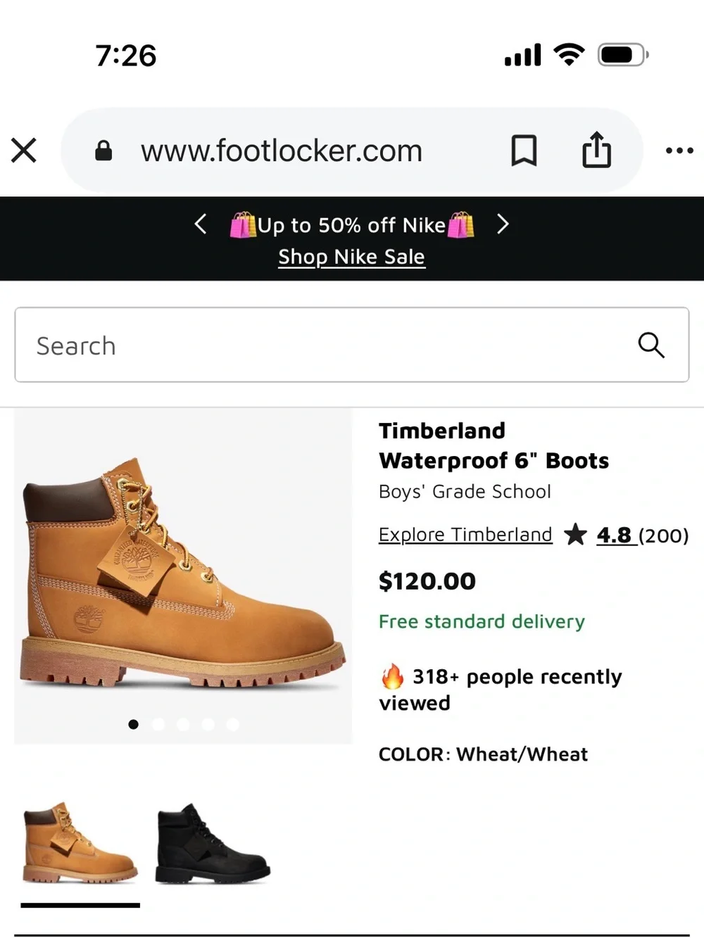 N/A tim boots
